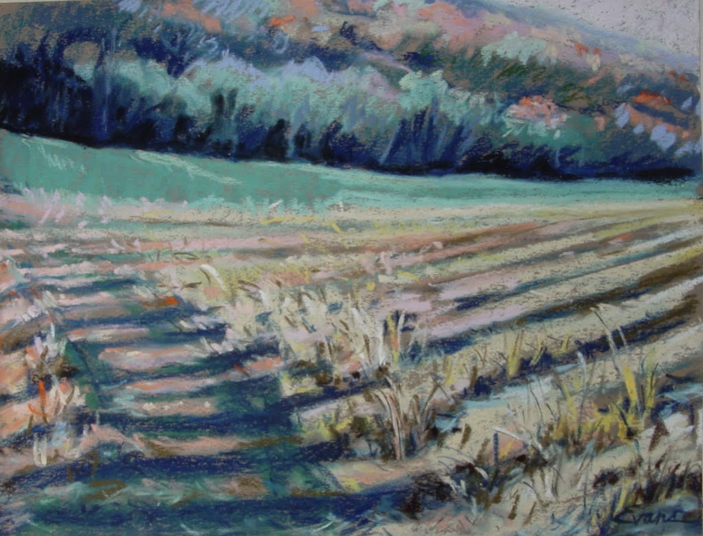 Nature's Peace, pastel by Gwendolyn Evans
